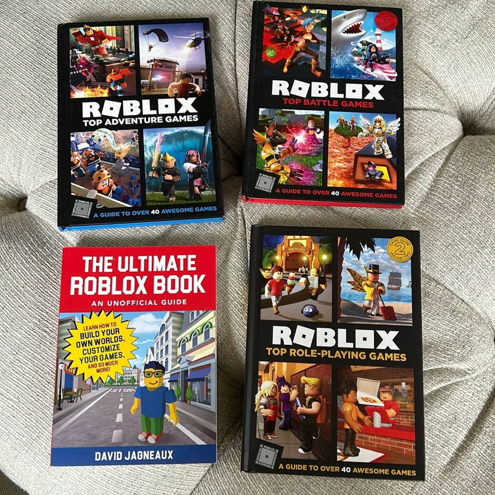 4 Roblox Game Books